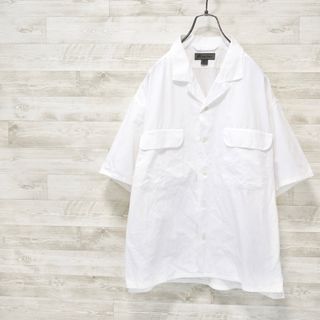 Nigel Cabourn - NIGEL CABOURN 20SS O/C Wide Shirt-Wht/46