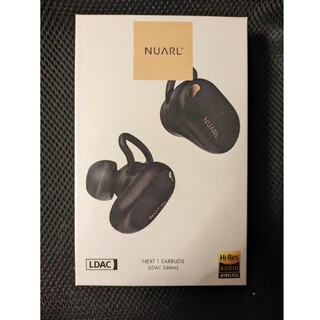 【新品】NUARL NEXT1 EARBUDS デザイン (ブラックエボニー)(ヘッドフォン/イヤフォン)