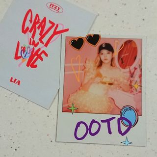 イッチ(ITZY)のCIL　リア　ポラロイド　トレカ　１枚　Crazy In Love　ITZY(その他)