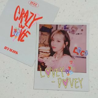 イッチ(ITZY)のCIL　リュジン　ポラロイド　トレカ　１枚　Crazy In Love　ITZY(その他)