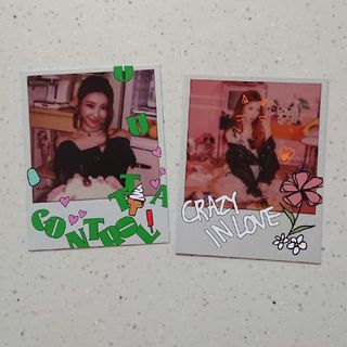 イッチ(ITZY)の２種コンプ　チェリョン　ポラロイド　トレカ　Crazy In Love　ITZY(その他)