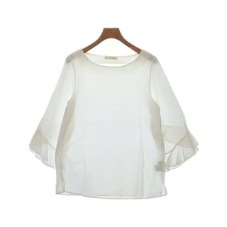 INED イネド Tシャツ・カットソー 9(M位) 白 【古着】【中古】