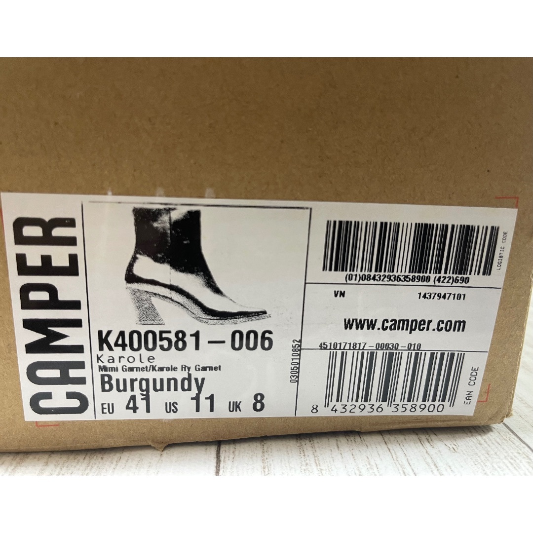 CAMPER(カンペール)のＣＡＭＰＥＲ／カンペール　カロレ　サイドジップ レディースの靴/シューズ(ブーツ)の商品写真