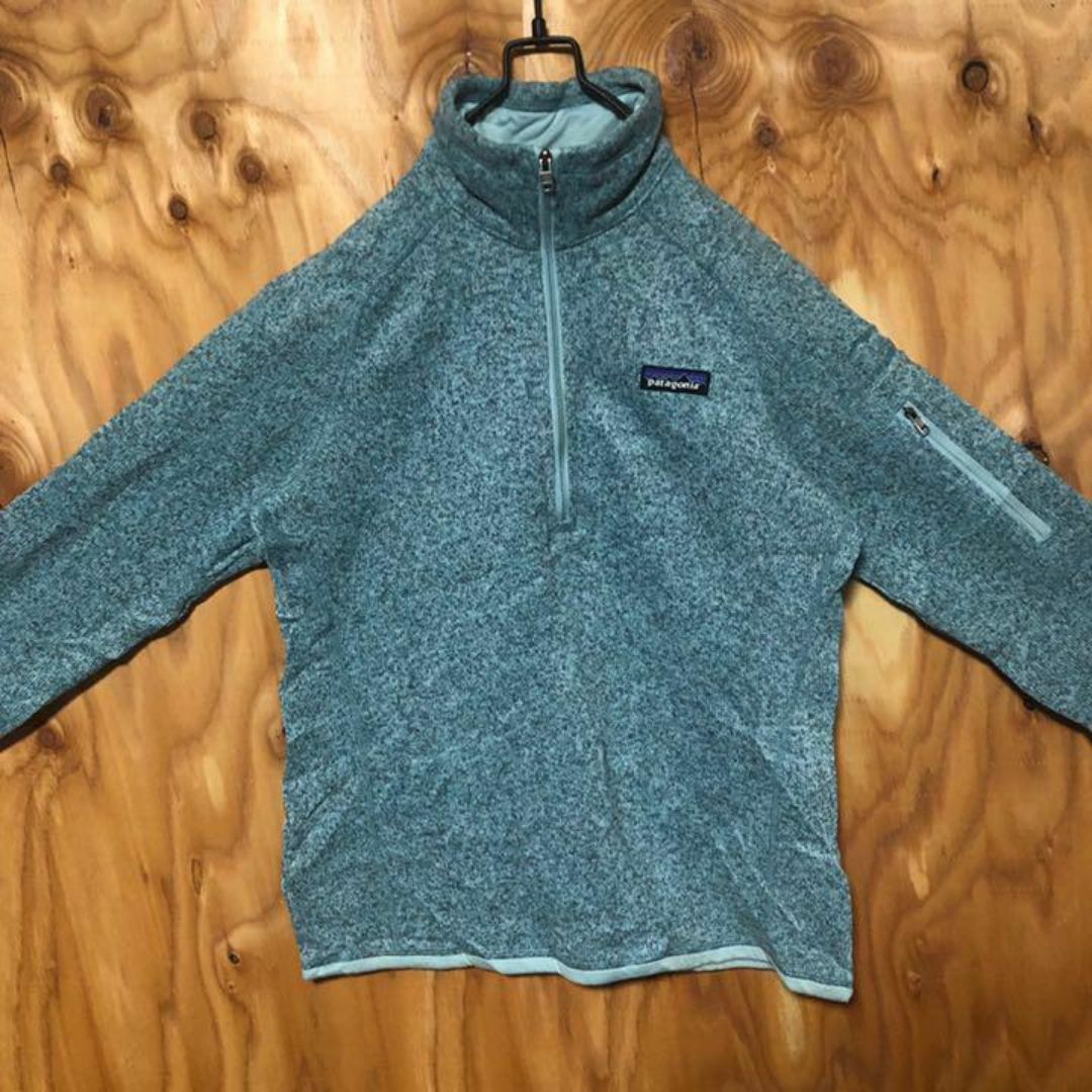 patagonia(パタゴニア)のパタゴニア ニット セーター USA古着 90s ハーフジップ レディース レディースのトップス(ニット/セーター)の商品写真