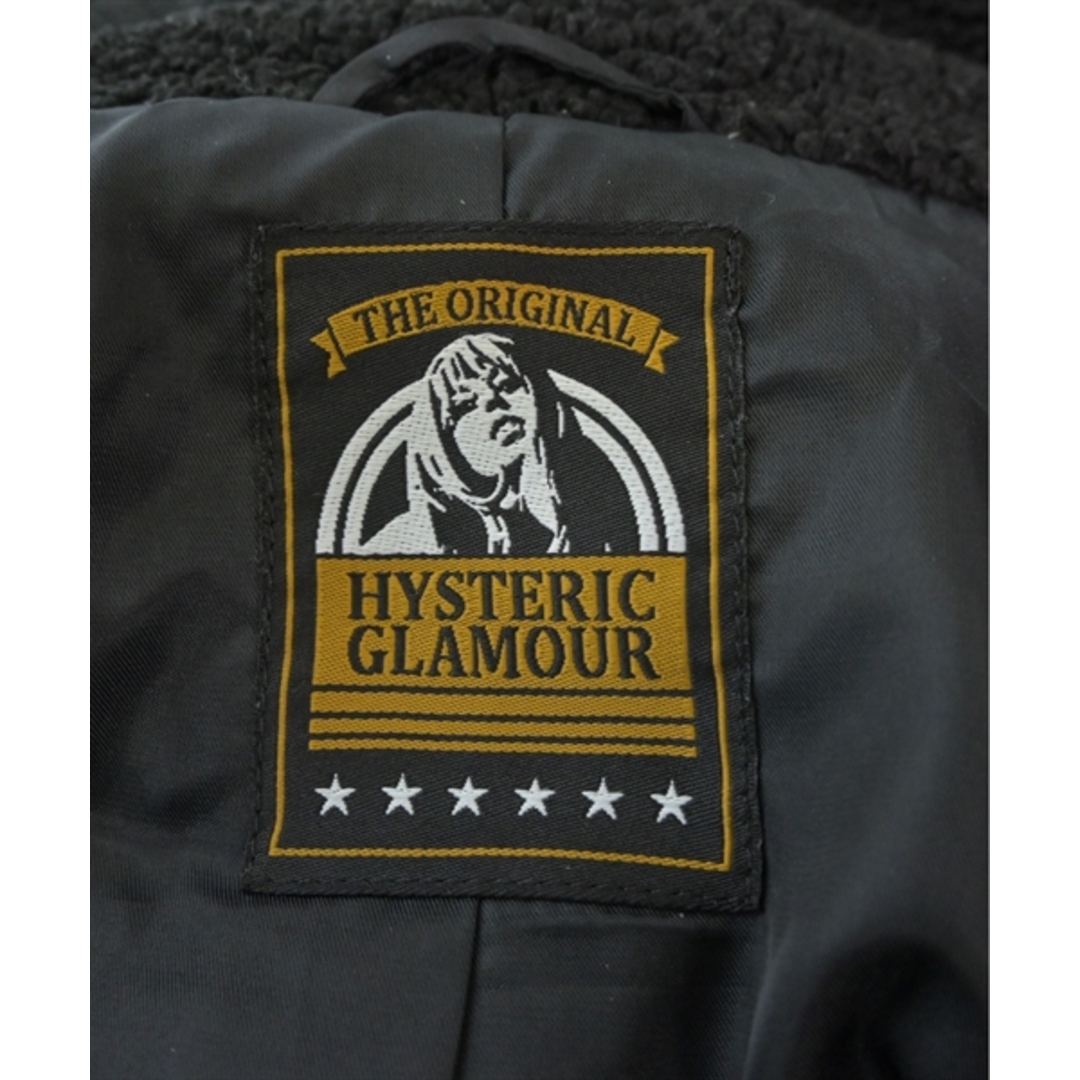 HYSTERIC GLAMOUR(ヒステリックグラマー)のHYSTERIC GLAMOUR ヒステリックグラマー コート（その他） F 黒 【古着】【中古】 レディースのジャケット/アウター(その他)の商品写真