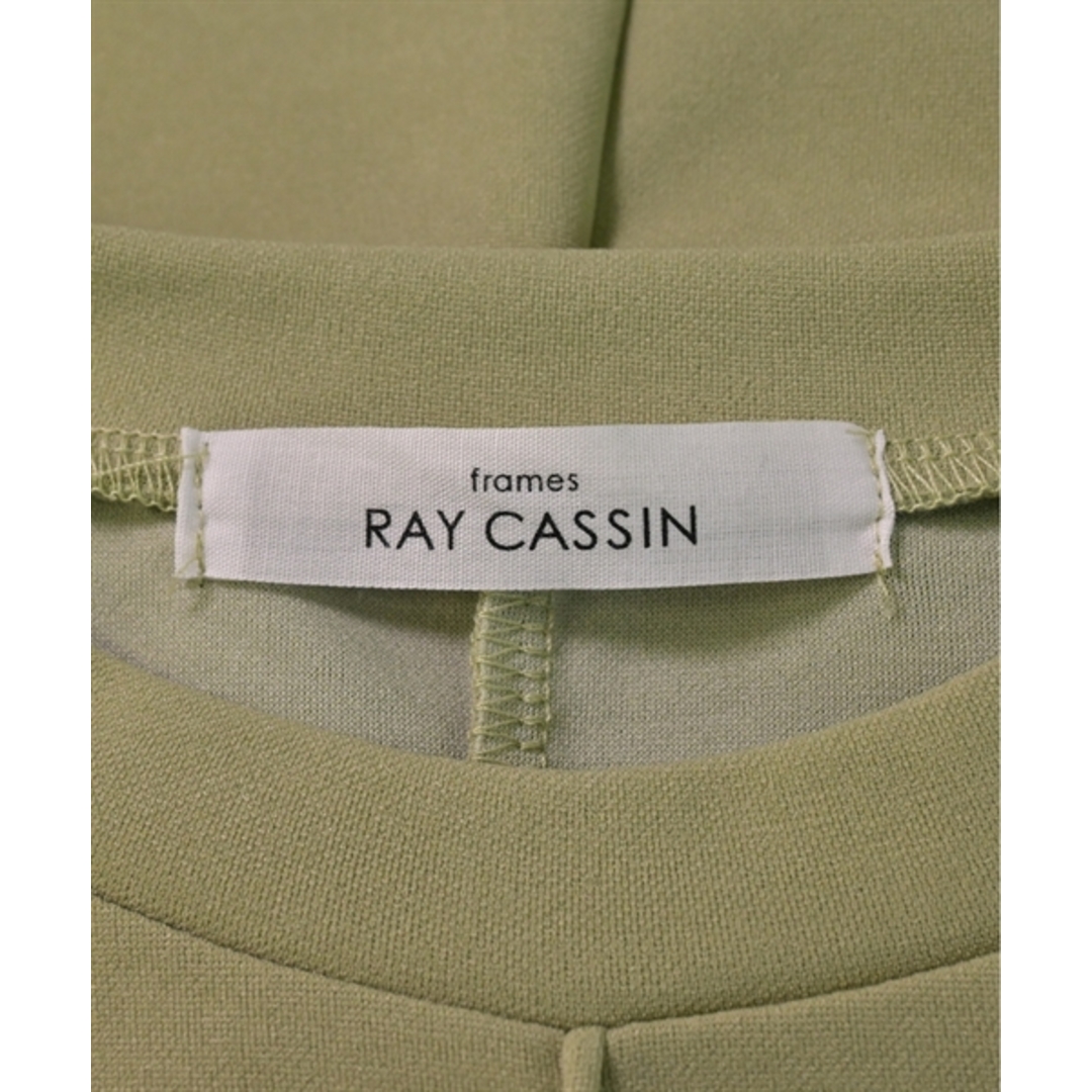 RayCassin(レイカズン)のRAY CASSIN レイカズン ワンピース F 緑x白 【古着】【中古】 レディースのワンピース(ひざ丈ワンピース)の商品写真