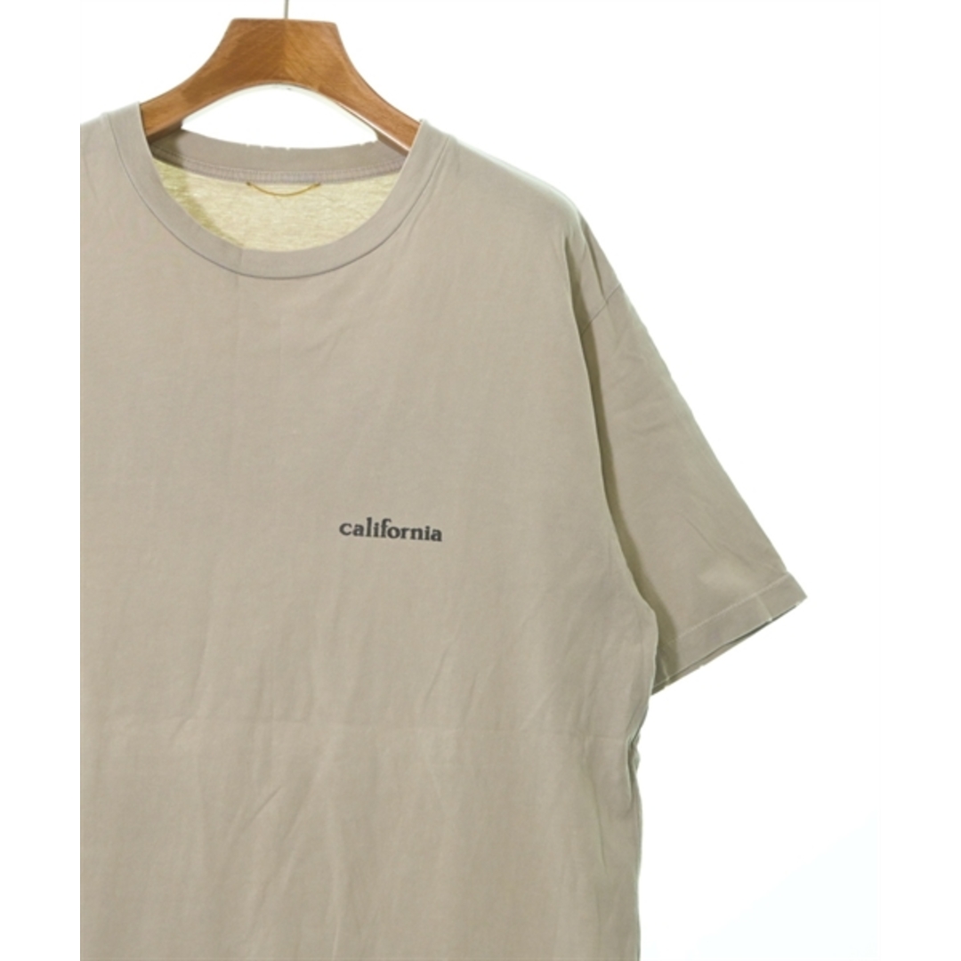 DEUXIEME CLASSE(ドゥーズィエムクラス)のDeuxieme Classe Tシャツ・カットソー -(M位) ベージュ 【古着】【中古】 レディースのトップス(カットソー(半袖/袖なし))の商品写真
