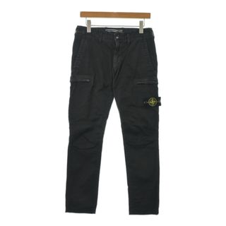 STONE ISLAND - STONE ISLAND ストーンアイランド カーゴパンツ 29(S位) 黒 【古着】【中古】