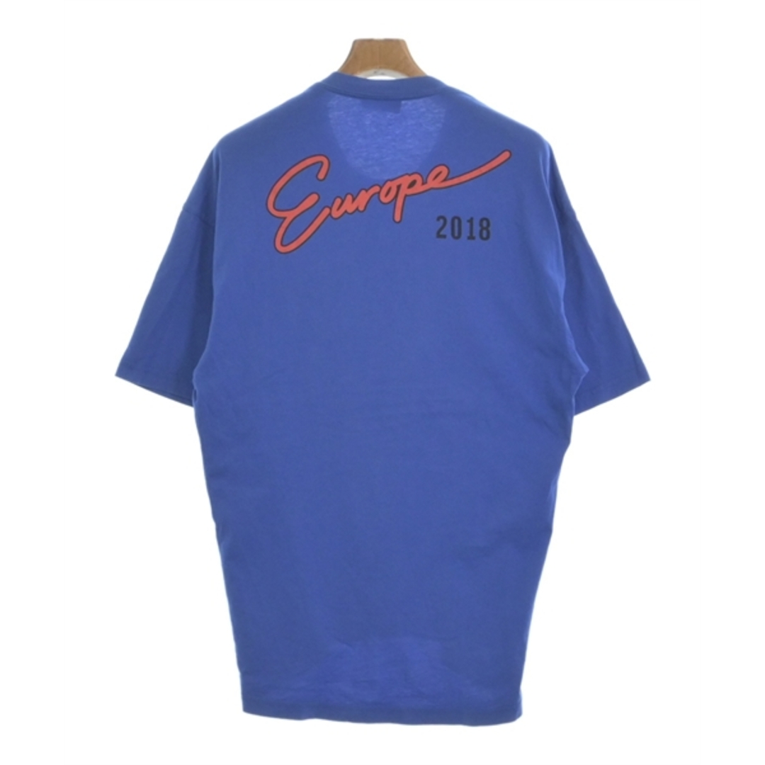 Balenciaga(バレンシアガ)のBALENCIAGA バレンシアガ Tシャツ・カットソー XS 青 【古着】【中古】 メンズのトップス(Tシャツ/カットソー(半袖/袖なし))の商品写真