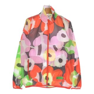 マリメッコ(marimekko)のmarimekko マリメッコ ブルゾン（その他） M 白xピンクx赤等(総柄) 【古着】【中古】(その他)