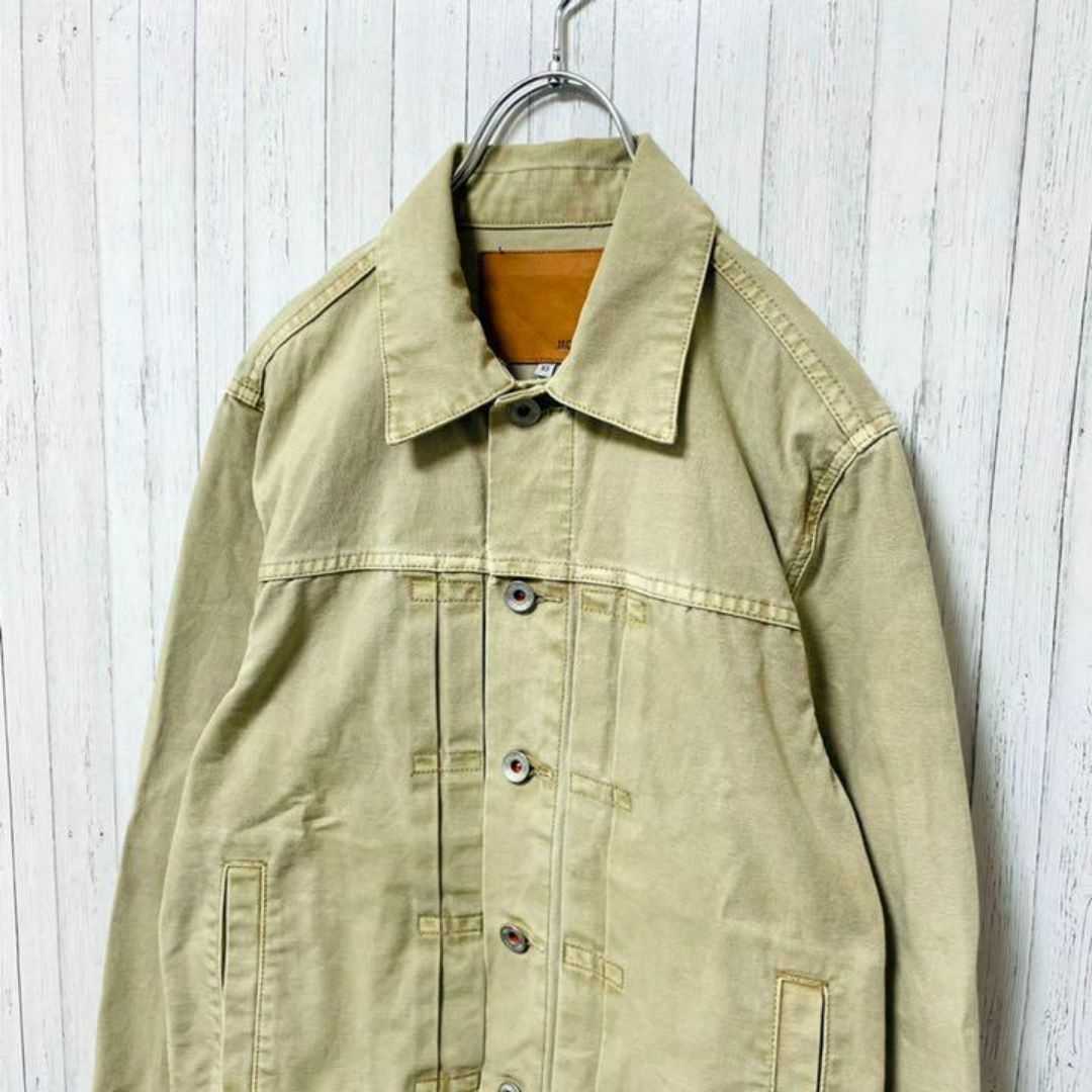 JACKSPADE デニムジャケット　Gジャン　デザインジャケット　コットン メンズのジャケット/アウター(Gジャン/デニムジャケット)の商品写真