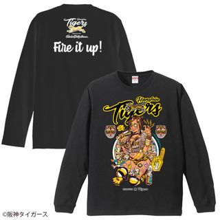 "阪神タイガースxRockin'Jelly Bean" 長袖Tシャツ XXL