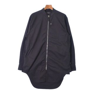 STONE ISLAND ストーンアイランド カジュアルシャツ M 黒 【古着】【中古】