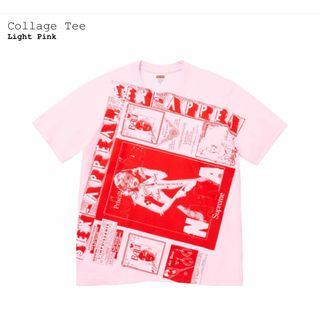 シュプリーム(Supreme)のSupreme Collage Tee "Light Pink"(Tシャツ/カットソー(半袖/袖なし))