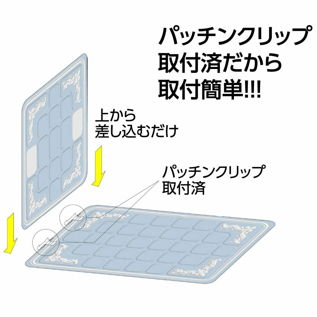 【スタイル名:2)ベージュ】東洋アルミ レンジガード コンロ 油ハネ レンジパネ インテリア/住まい/日用品の収納家具(キッチン収納)の商品写真