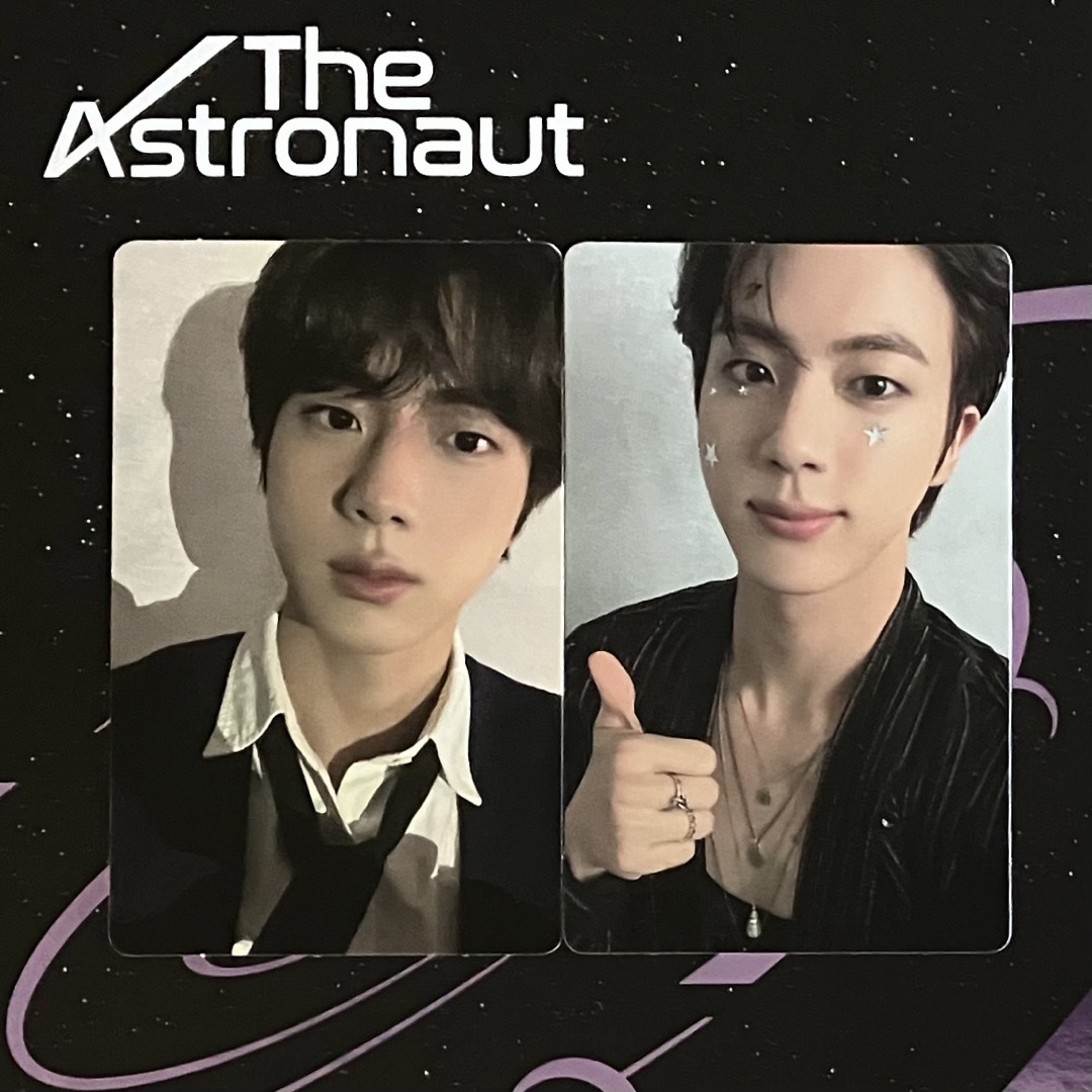 防弾少年団(BTS)(ボウダンショウネンダン)のBTS ジン 『The Astronaut』VERSION 01 ランダムトレカ エンタメ/ホビーのタレントグッズ(アイドルグッズ)の商品写真