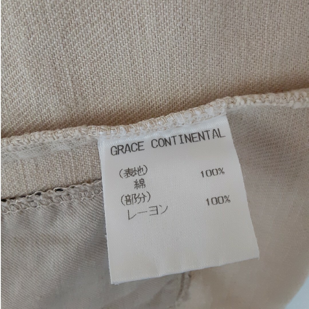 GRACE CONTINENTAL(グレースコンチネンタル)のGRACE CONTINENTAL デニムジャケット レディースのジャケット/アウター(Gジャン/デニムジャケット)の商品写真