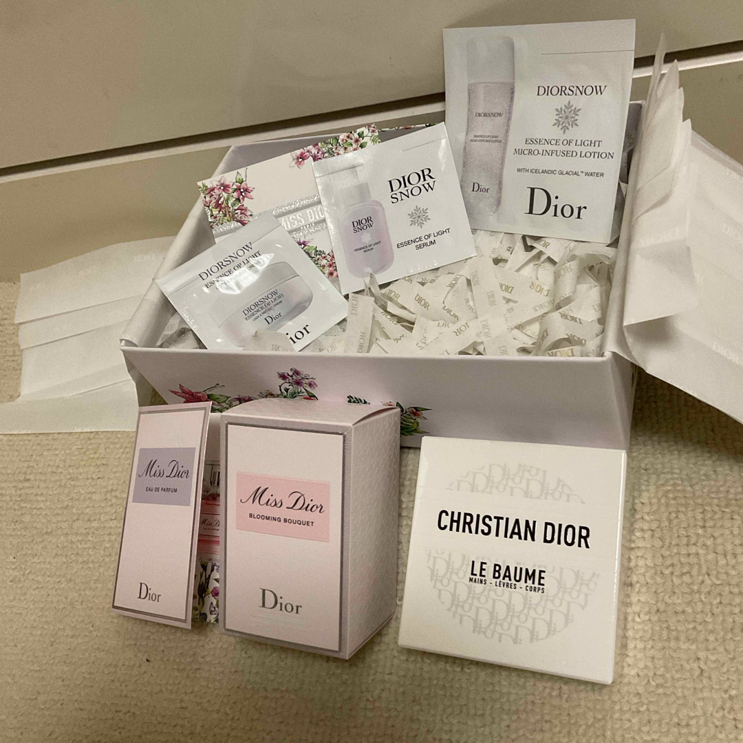 Christian Dior(クリスチャンディオール)のDior  ミスディオール　ルボーム　とサンプル コスメ/美容のコスメ/美容 その他(その他)の商品写真