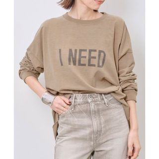 アパルトモンドゥーズィエムクラス(L'Appartement DEUXIEME CLASSE)の【REMI RELIEF/レミレリーフ】 LONGSLEEVET’I NEED’(Tシャツ(長袖/七分))