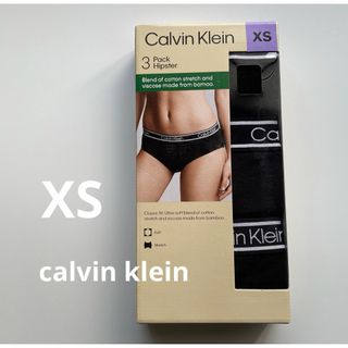 Calvin Klein - 新品　カルバンクライン　XSサイズ　3枚セット　レディースショーツ