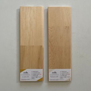 ウッドワン(WOOD ONE)の床材サンプル　ハードメープル　サクラ(カバノキ)(各種パーツ)