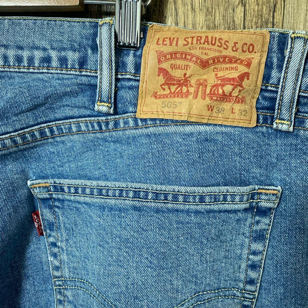 Levi's(リーバイス)のデニム リーバイス メンズ ブルー 2XL 38 505 ストレート パンツ メンズのパンツ(デニム/ジーンズ)の商品写真