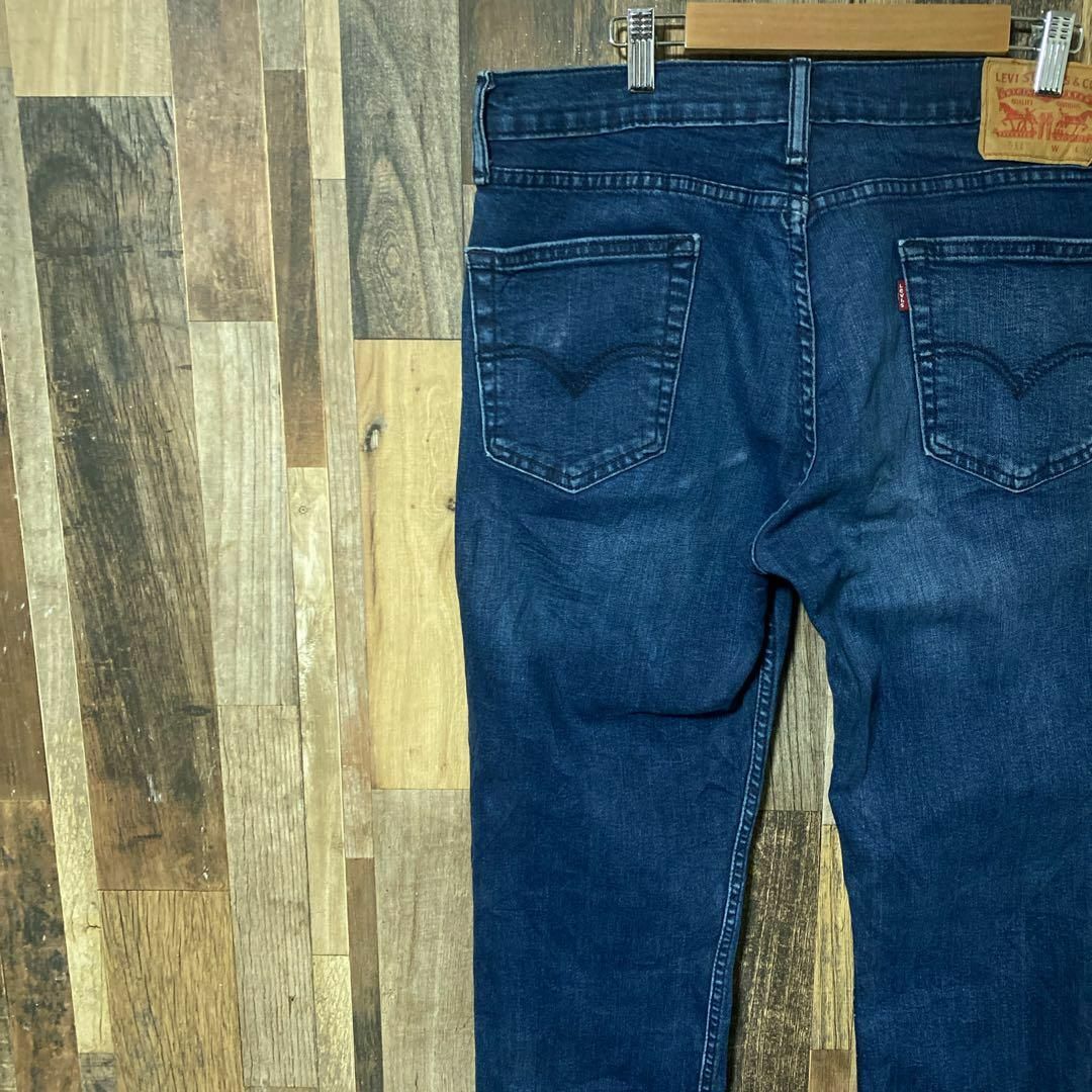 Levi's(リーバイス)のデニム リーバイス メンズ ブルー L 511 スリム ストレッチ パンツ 古着 メンズのパンツ(デニム/ジーンズ)の商品写真