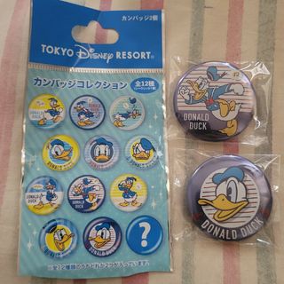 ディズニー(Disney)の#ドナルドのクワッキー・ダックシティ#カンバッジコレクション(バッジ/ピンバッジ)