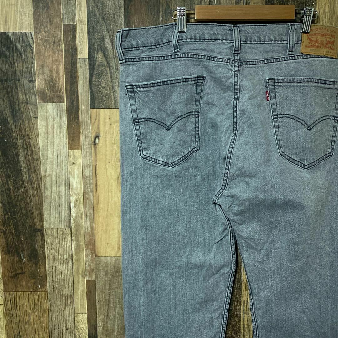 Levi's(リーバイス)のグレー ストレッチ ストレート 505 リーバイス メンズ 2XL 38 パンツ メンズのパンツ(デニム/ジーンズ)の商品写真