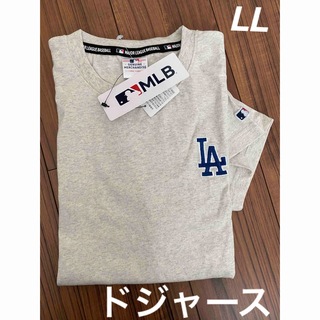 メジャーリーグベースボール(MLB)の新品タグ付き　メンズ　MLB  ロサンゼルスドジャース 半袖Tシャツ　LLサイズ(Tシャツ/カットソー(半袖/袖なし))
