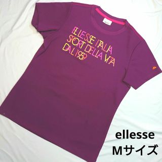 エレッセ(ellesse)のellesse グラフィックTシャツ Mサイズ ストレッチ生地(Tシャツ(半袖/袖なし))