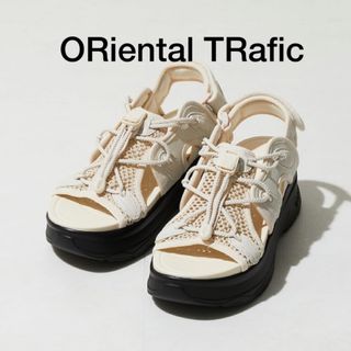 オリエンタルトラフィック(ORiental TRaffic)の超美品❣️ORiental TRafic 厚底サンダル  LLサイズ(サンダル)