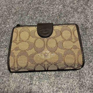 コーチ(COACH)の【COACH / コーチ】 二つ折り財布 / シグネチャー(財布)