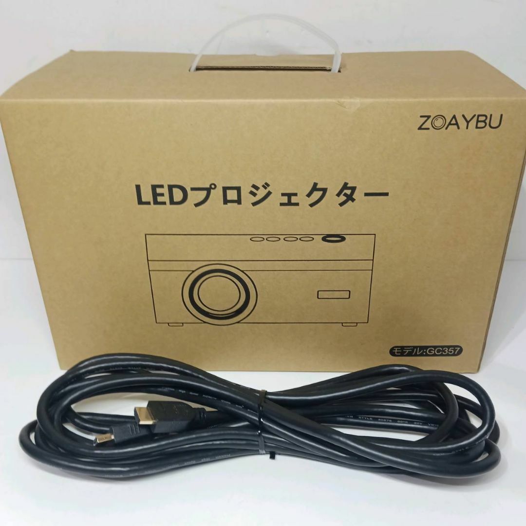 美品】4K対応 LEDプロジェクター ZOAYBU 高画質 高輝度 長寿命の 美品】4K対応 LEDプロジェクター ZOAYBU 高画質 高輝度 長寿命の