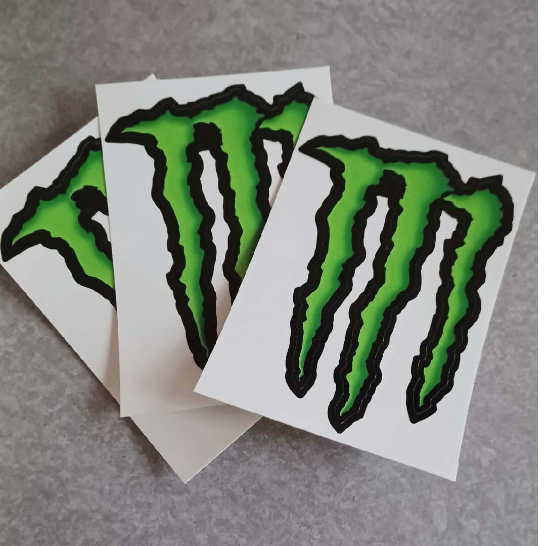 MONSTER ENERGY　モンスターエナジー　ステッカー　シール 自動車/バイクのバイク(ステッカー)の商品写真