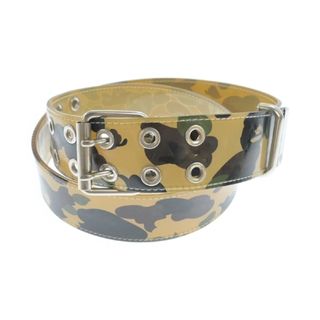 A BATHING APE - A BATHING APE ベルト - ベージュx緑x茶等(迷彩) 【古着】【中古】