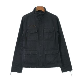 Zadig&Voltaire - ZADIG & VOLTAIRE ミリタリーブルゾン -(S位) 黒 【古着】【中古】