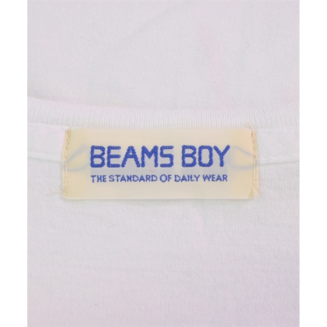 BEAMS BOY(ビームスボーイ)のBEAMS BOY ビームスボーイ Tシャツ・カットソー -(M位) 白 【古着】【中古】 レディースのトップス(カットソー(半袖/袖なし))の商品写真