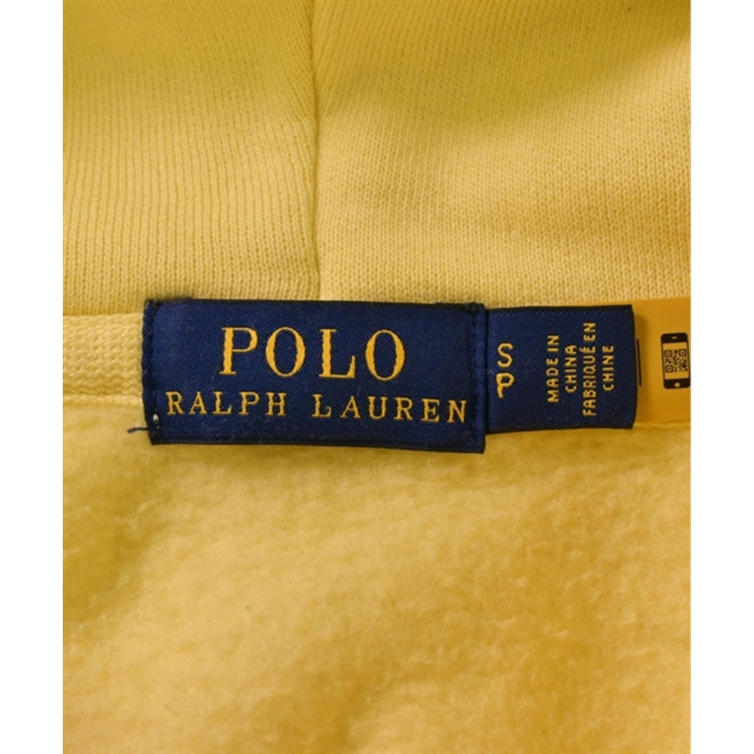 POLO RALPH LAUREN(ポロラルフローレン)のPolo Ralph Lauren ポロラルフローレン パーカー S 黄 【古着】【中古】 レディースのトップス(パーカー)の商品写真