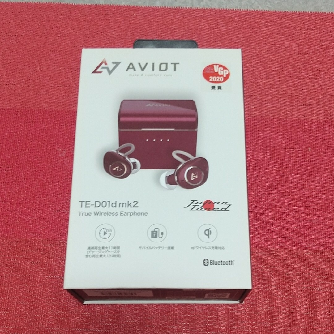 AVIOT(アビオット)のAVIOT Bluetooth イヤホン スマホ/家電/カメラのオーディオ機器(ヘッドフォン/イヤフォン)の商品写真