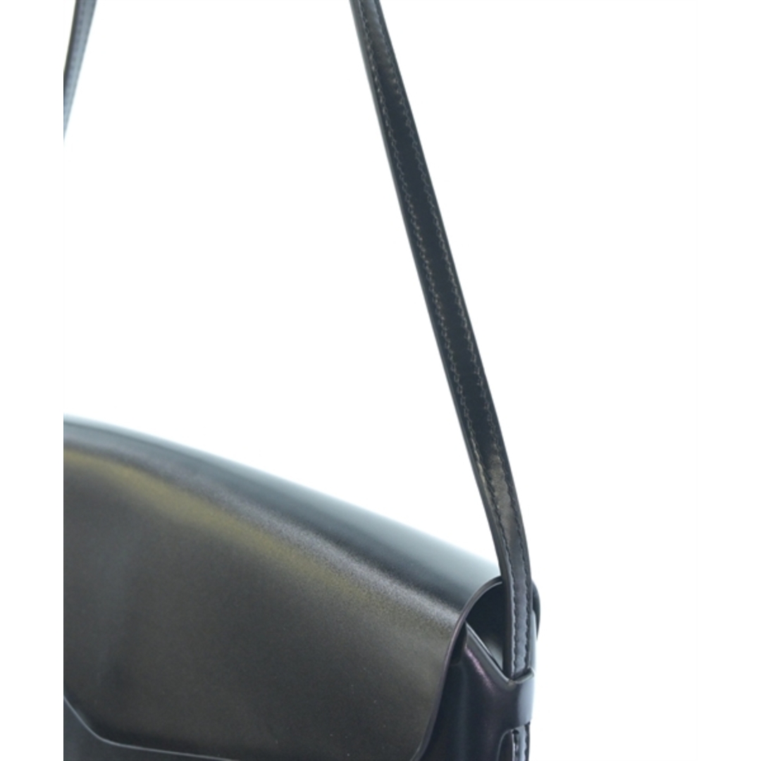 Jil Sander(ジルサンダー)のJIL SANDER ジルサンダー ショルダーバッグ - 黒 【古着】【中古】 レディースのバッグ(ショルダーバッグ)の商品写真