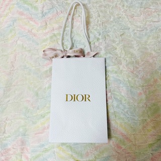 クリスチャンディオール(Christian Dior)のディオール ショップ袋 リボン付き 新品未使用(ショップ袋)