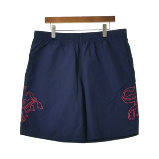 シュプリーム(Supreme)のSupreme シュプリーム ショートパンツ XL 紺x赤(総柄) 【古着】【中古】(ショートパンツ)