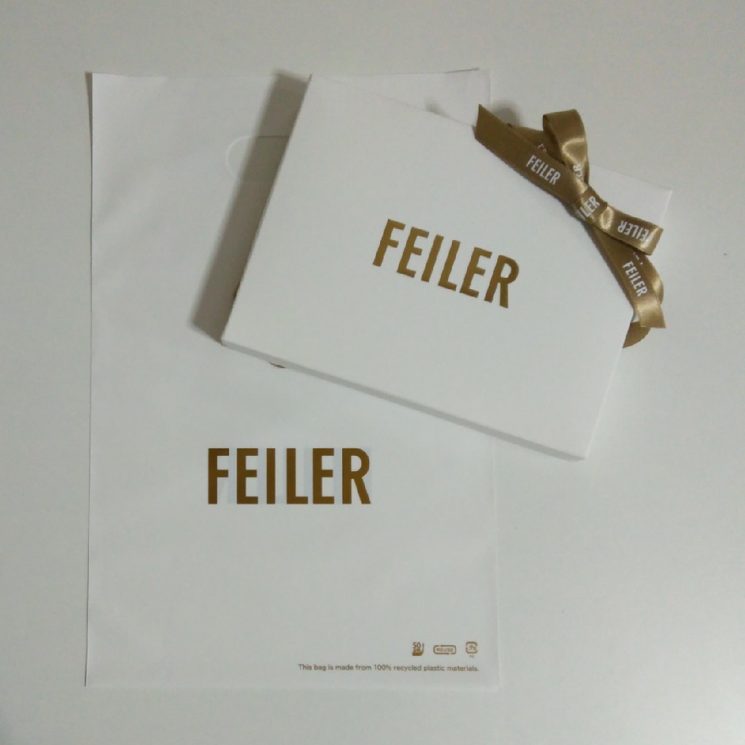 FEILER(フェイラー)のフェイラー　ハイジ　ネイビー　メッシュポーチ エンタメ/ホビーのコレクション(その他)の商品写真