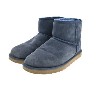 アグオーストラリア(UGG AUSTRALIA)のUGG australia アグオーストラリア ブーツ 25cm ブルーグレー 【古着】【中古】(ブーツ)