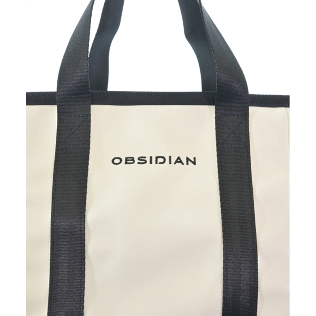 OBSIDIAN オブシディアン バッグ（その他） - 白x黒 【古着】【中古】 メンズのバッグ(その他)の商品写真