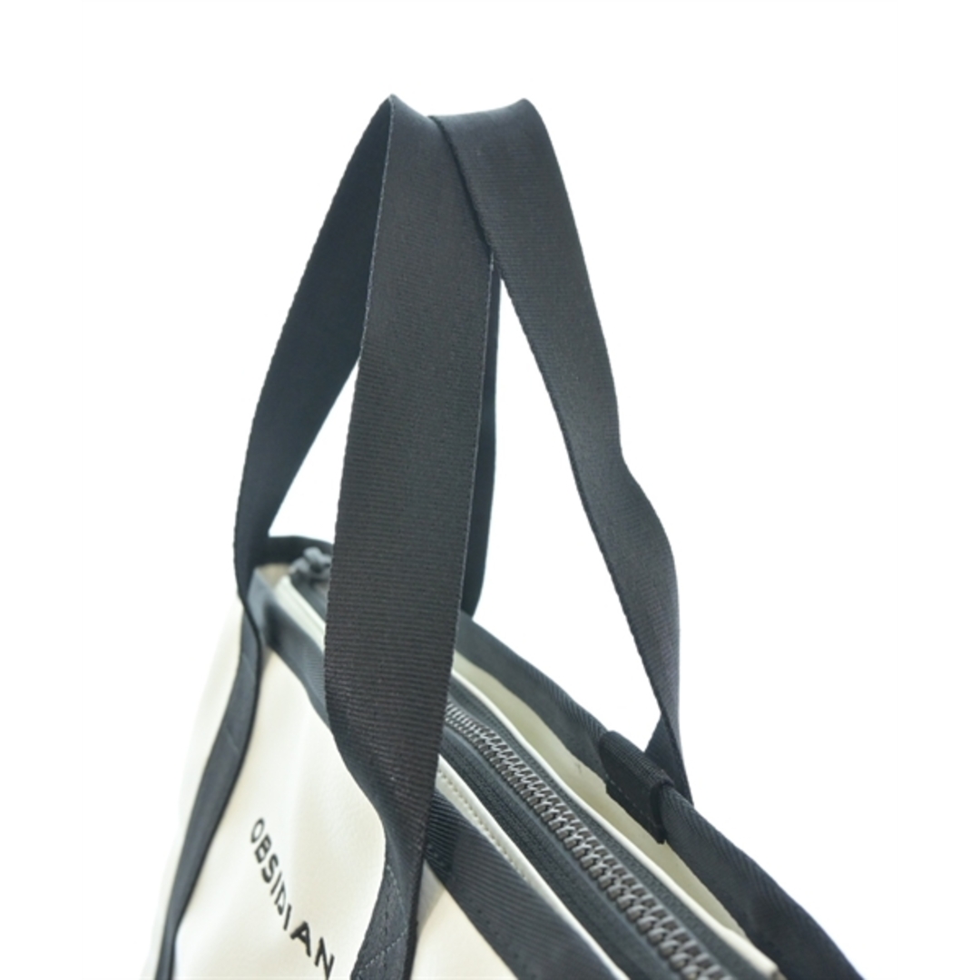 OBSIDIAN オブシディアン バッグ（その他） - 白x黒 【古着】【中古】 メンズのバッグ(その他)の商品写真