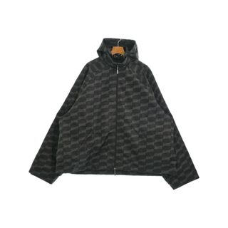 BALENCIAGA バレンシアガ ブルゾン（その他） XS 黒xグレー(総柄) 【古着】【中古】