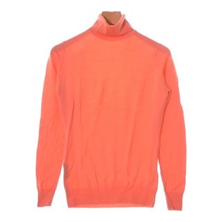 ジョンスメドレー(JOHN SMEDLEY)のJOHN SMEDLEY ジョンスメドレー ニット・セーター M オレンジ 【古着】【中古】(ニット/セーター)