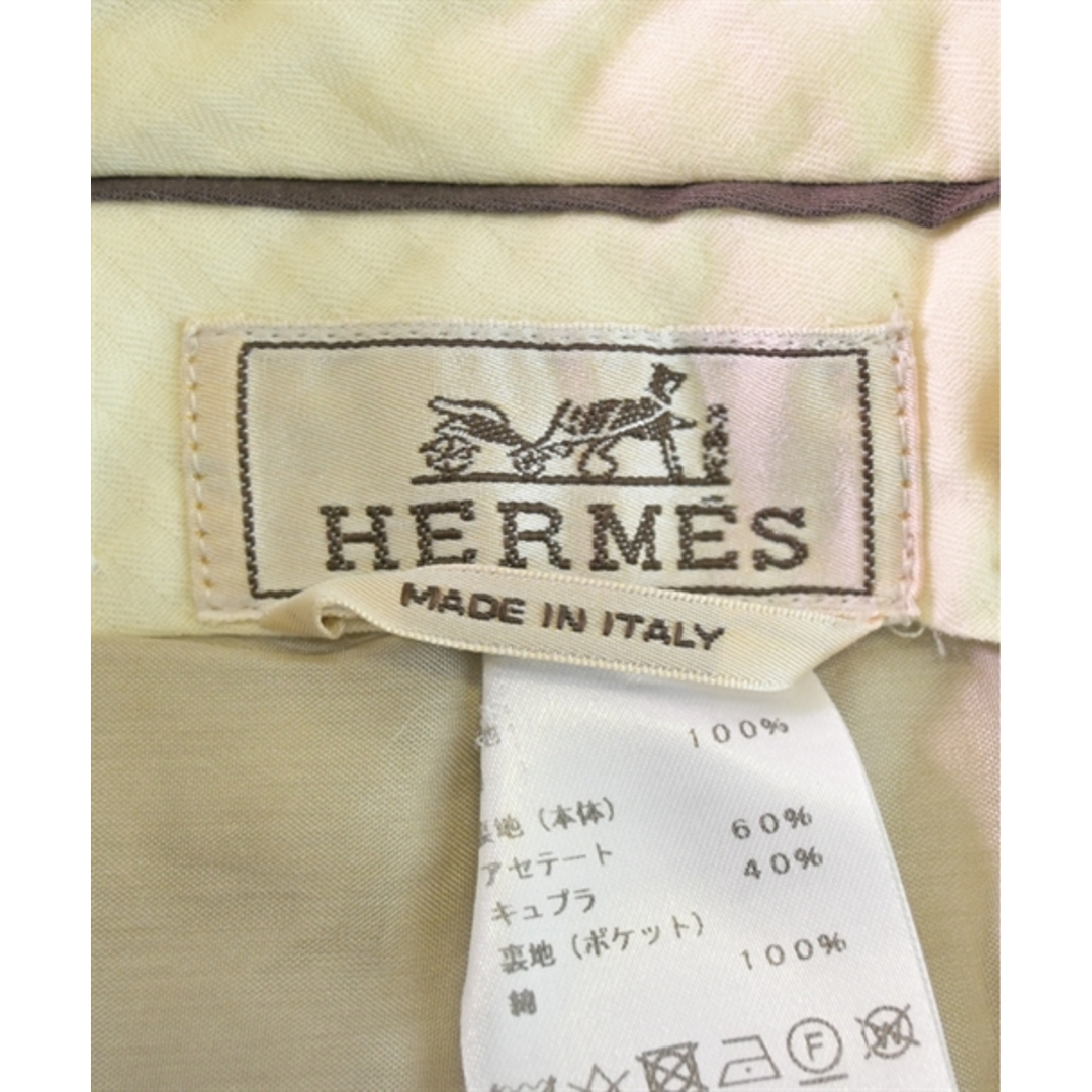 Hermes(エルメス)のHERMES エルメス パンツ（その他） 38(S位) ベージュ 【古着】【中古】 メンズのパンツ(その他)の商品写真